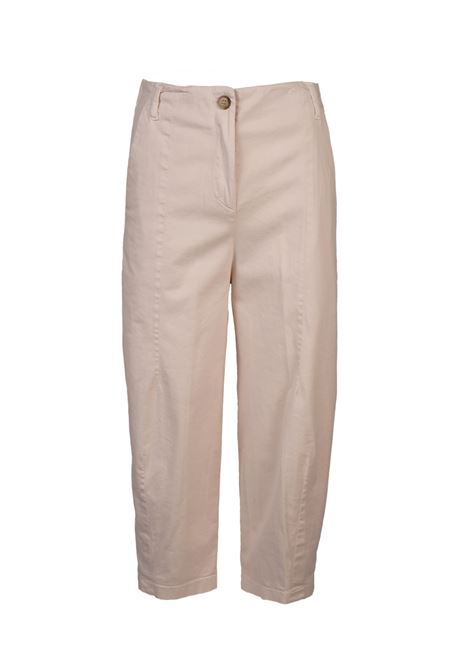 Pantalone a gamba larga in colorazione chiara ALESSIA SANTI | Pantaloni | 25039S2204